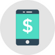 mobile deposit icon mobile deposit icon
